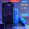 Combo Pin Sạc 18.650 Beston 3.300mAh 2.600mAh kèm sạc đa năng M7.001 sạc nhanh tự ngắt 80.000 VND 6