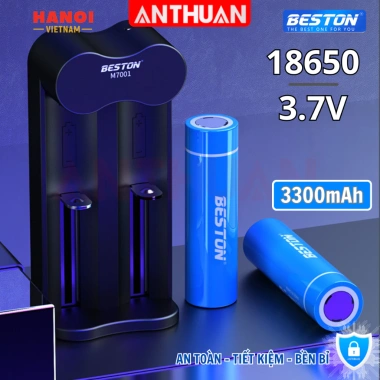 Combo Pin Sạc 18.650 Beston 3.300mAh 2.600mAh kèm sạc đa năng M7.001 sạc nhanh tự ngắt 80.000 VND 6 Combo Pin Sạc 18.650 Beston 3.300mAh 2.600mAh kèm sạc đa năng M7.001 sạc nhanh tự ngắt 80.000 VND 6