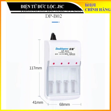 Combo Pin sạc AA AAA Doublepow chính hãng - Giá chỉ 42.000₫, tiết kiệm và đa năng 6