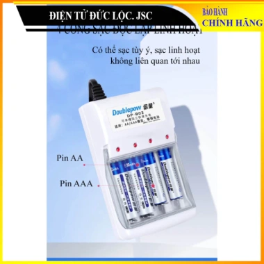 Combo Pin sạc AA AAA Doublepow chính hãng - Giá chỉ 42.000₫, tiết kiệm và đa năng 9
