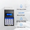 Combo Pin Sạc AA/AAA 1.2V + Sạc UKL575B Trắng + Hộp Đựng Doublepow - Giá 80.000đ, Mic Không Dây, Máy Ảnh 5