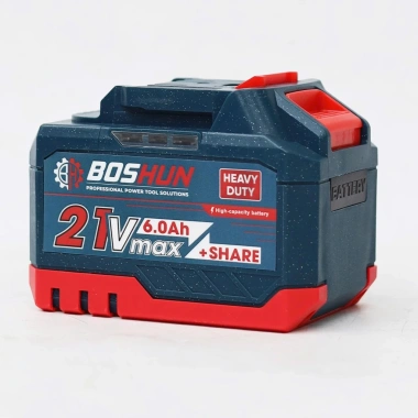 Combo Pin Sạc BOSHUN 15 Cell 21V 6.0Ah - Pin Lithium Dung Lượng Lớn, Cổng Type-C, Giá Ưu Đãi 425.000 VND 8