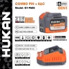Combo Pin sạc HUKAN G1-P605 15cell 6A kèm sạc 1.5A - Chân pin phổ thông, giá ưu đãi 773k 2