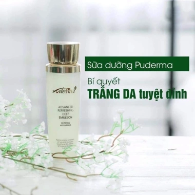 Combo Puderma da khô, da bong tróc – sữa rửa mặt, toner, sữa dưỡng phục hồi ẩm