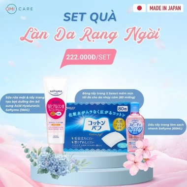 Combo Quà Tặng 8/3 Bừng Sáng Tự Tin - Set Dưỡng Da Chuẩn Nhật, Phái Đẹp, 177.6k 3 Combo Quà Tặng 8/3 Bừng Sáng Tự Tin - Set Dưỡng Da Chuẩn Nhật, Phái Đẹp, 177.6k 3