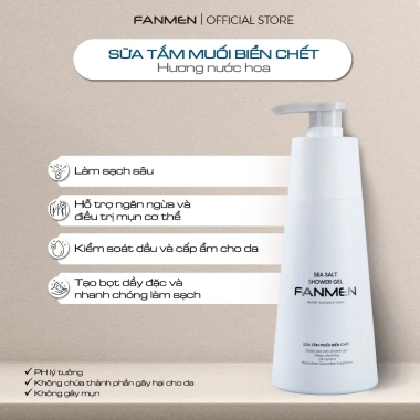 Combo Quà Tặng Nam Fanmen: Sữa Rửa Mặt, Sữa Tắm, Toner, Bọt Vệ Sinh - Giảm Giá 519.000 VND 5