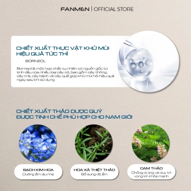 Combo Quà Tặng Nam Fanmen: Sữa Rửa Mặt, Sữa Tắm, Toner, Bọt Vệ Sinh - Giảm Giá 519.000 VND 8