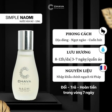 Combo Quà Tặng Nữ Tinh Dầu Lăn - CHAVA Simple 12ml và 5 Lọ Mini 10ml Giá 481.000 VND