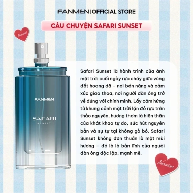 Combo Quà Tặng Valentine Fanmen - 3 Sữa tắm 150ml + 3 Nước hoa nam 10ml - Giá 379k 8