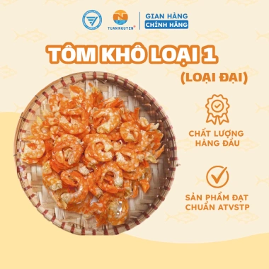 Combo Quà Tết 500g Tôm Khô 500g Mực Khô Cá Chạch 1 Nắng Giá ưu đãi 1.999.000 VND 9