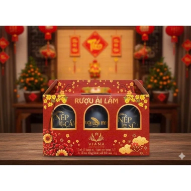 Combo Quà Tết Ái Lâm ủ 6 tháng - Rượu đặc biệt, giảm còn 210.000đ