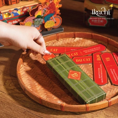 Combo Quà Tết Xanh IKACHI Phát Lộc Tài 2.026 – Quà Ý Nghĩa Giá 1.199.000 VND