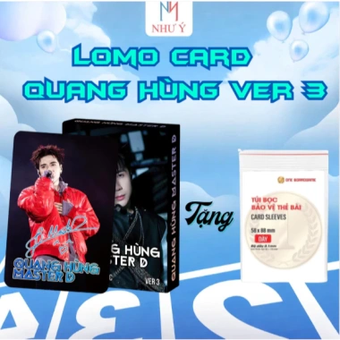 Combo Quang Hùng MasterD 33 Ảnh Anh Trai Say Hi - Photocard Hình Ảnh Sắc Nét, Giá 31.500₫