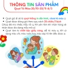 Combo quạt tô màu 20/10 20/11 8/3 - Quà tặng cho bé, dụng cụ thủ công 41.900₫ 2