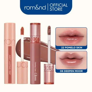 Combo Romand Son Juicy Lasting Tint 5.5g + Glasting Gloss 4g, màu lâu, giá 438.000₫ 7 Combo Romand Son Juicy Lasting Tint 5.5g + Glasting Gloss 4g, màu lâu, giá 438.000₫ 7