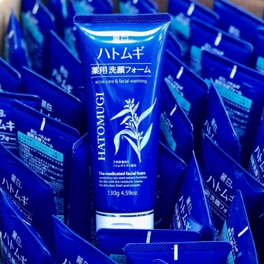 Combo Rosette Peeling Gel + Sữa Rửa Mặt Hatomugi Nhật Bản Dầu Mụn Giá 175k