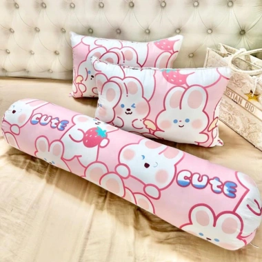Combo ruột gối đầu & gối ôm bông xơ trắng – Giá chỉ 79.000 – 3 lựa chọn combo