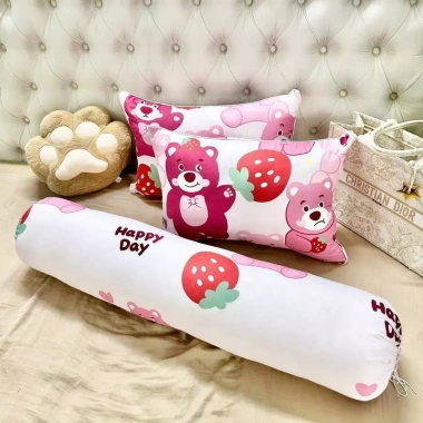 Combo ruột gối đầu & gối ôm bông xơ trắng – Giá chỉ 79.000 – 3 lựa chọn combo