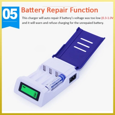 Combo Sạc Doublepow DP-K209 Xanh và 04 Pin AA 3.300mAh cho Micro KTV Giá 312.000 4