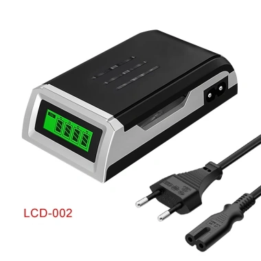 Combo Sạc LCD Thông Minh Tự Ngắt 04 Pin AA 3.300mAh Doublepow Hãng Giá 278.000 VND