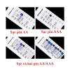 Combo sạc pin 8 viên 1.2V AA/AAA chính hãng - Dùng cho remote, mic không dây, đồ chơi - 96.000₫ 4