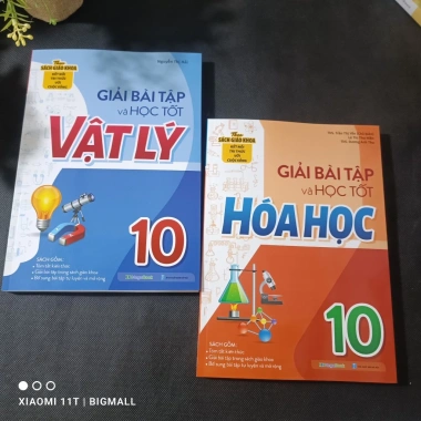 Combo Sách Giải Bài Tập Vật Lý và Hóa Học 10 - Học Tốt, Giá Ưu Đãi 109.000đ