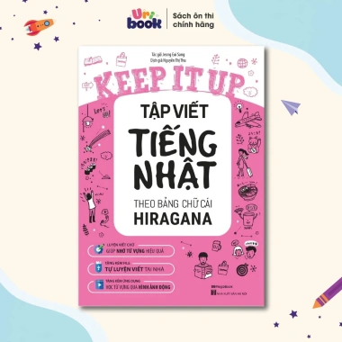 Combo Sách Học Tiếng Nhật Cấp Tốc + Tập Viết Hiragana - Giá Chỉ 45.000 VNĐ