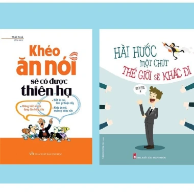 Combo Sách Khéo Ăn Nói và Thiên Hạ Hài Hước: Cải Giao Tiếp, Giá 69.600₫