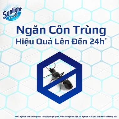 Combo Sạch Khuẩn Nhà Sunlight BIOSHIELD 3.4kg + Vim Diệt Khuẩn 880ml - 116k