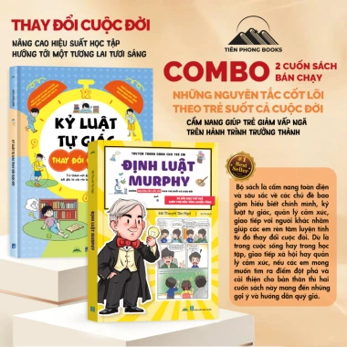 Combo Sách Kỷ Luật Tự Giác và Định Luật Murphy - Tiên Phong - Giảm 16% - Chỉ 84.000đ