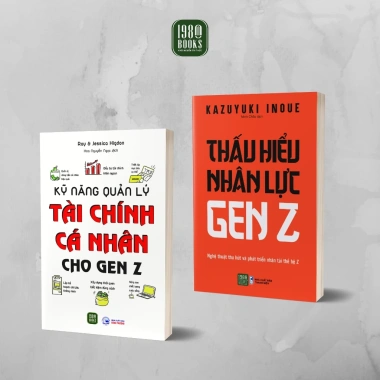 Combo Sách Kỹ Năng Quản Lý Tài Chính & Thấu Hiểu Nhân Lực Gen Z - Hiệu 1.980books
