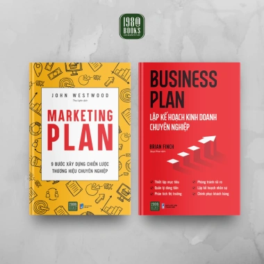 Combo Sách Marketing Plan + Business Plan - Hướng Dẫn Kinh Doanh, Giá Ưu Đãi 243k