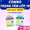 Combo sách trọng tâm Toán Văn Anh Lí Hóa Sinh 10 KNTT CD CTST VietJack - 130.000 VND