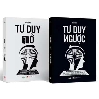 Combo Sách Tư Duy Mở và Tư Duy Ngược Hiểu Minh Giá ưu đãi 170.000 VND