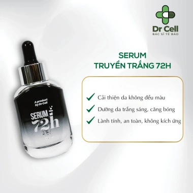 Combo Serum 72h + Kem Ngày GSIII Dr Cell – Sáng Da, Xóa Thâm, Căng Mịn