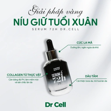 Combo Serum 72h + Kem Ngày GSIII Dr Cell – Sáng Da, Xóa Thâm, Căng Mịn 5 Combo Serum 72h + Kem Ngày GSIII Dr Cell – Sáng Da, Xóa Thâm, Căng Mịn 5