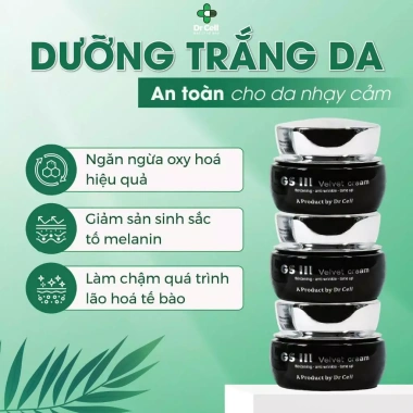 Combo Serum 72h + Kem Ngày GSIII Dr Cell – Sáng Da, Xóa Thâm, Căng Mịn