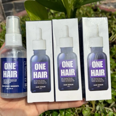 Combo Serum Mọc Tóc + Xịt Dưỡng Nang Tóc One Hair – Hỗ Trợ Tóc Hói, Giá 139.000₫