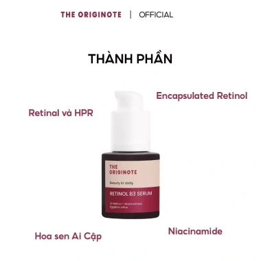 Combo Serum Retinol B3 + Hyalu-C - Chống lão hoá, sáng da, giảm nếp nhăn 233.000₫