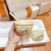Combo Set Bát Sứ và Thìa Hình Chó Bông 2 Bát 2 Thìa Freeship Giá Ưu Đãi 120k 6