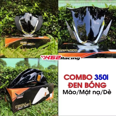 Combo SH350i 3 món: Mão, Mặt nạ, Dè (Vè) Lắp SHVN 125i-160i 2.020-2.025 Giá chỉ 1,499,999 VND