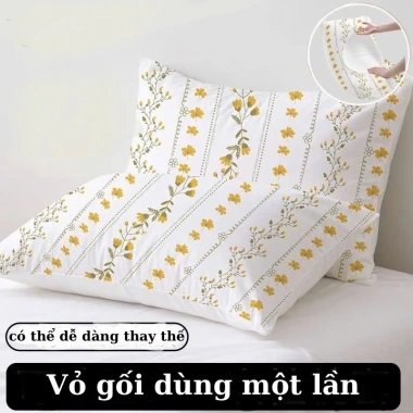Combo Siêu Hời Ga Giường + Vỏ Gối + Lót Toilet + Khăn Nén - Homestay, Khách Sạn, Du Lịch Công Tác - 139.320₫ 5