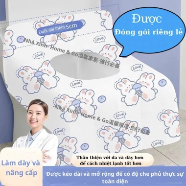 Combo Siêu Hời Ga Giường + Vỏ Gối + Lót Toilet + Khăn Nén - Homestay, Khách Sạn, Du Lịch Công Tác - 139.320₫ 9