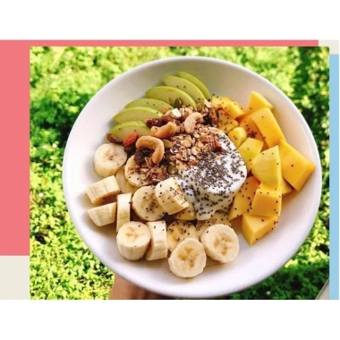 Combo Siêu Hời Ngũ Cốc Calbee Nâu Chocolate Crunch & Banana 550g - Ăn Kiêng Giảm Cân, Ăn Sáng 2 Gói (Lanna Store) 5