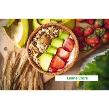 Combo Siêu Hời Ngũ Cốc Calbee Nâu Chocolate Crunch & Banana 550g - Ăn Kiêng Giảm Cân, Ăn Sáng 2 Gói (Lanna Store) 6