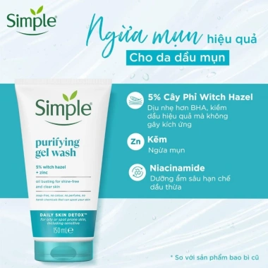 Combo Simple Chăm Sóc Da Dầu Mụn 3 Món Hasaki - Chính Hãng, Giảm Giá 295k 3 Combo Simple Chăm Sóc Da Dầu Mụn 3 Món Hasaki - Chính Hãng, Giảm Giá 295k 3