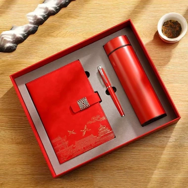 Combo Sổ Bình Bút - Bộ quà tặng sét sổ khắc tên + bình giữ nhiệt, quà ý nghĩa 308.750 VND