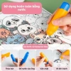 Combo Sổ Ma Thuật Tô Màu Nước Tự Xóa 2in1 Bóc Dán Nhiều Chủ Đề Giá Ưu Đãi 100k 2