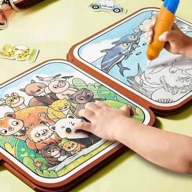 Combo Sổ Ma Thuật Tô Màu Nước Tự Xóa 2in1 Bóc Dán Nhiều Chủ Đề Giá Ưu Đãi 100k 4 Combo Sổ Ma Thuật Tô Màu Nước Tự Xóa 2in1 Bóc Dán Nhiều Chủ Đề Giá Ưu Đãi 100k 4