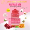 Combo Son Dưỡng Lựu Đỏ 10g + Mặt Nạ Ủ Môi 10g - Giảm Thâm, Hồng Môi, Tặng Cọ 3